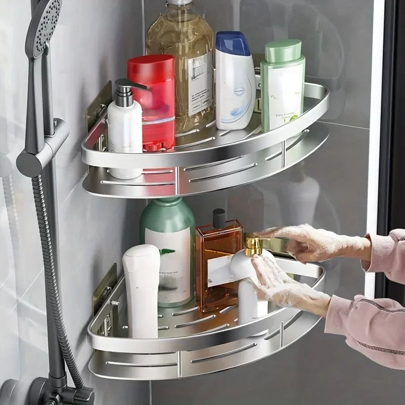 Kitchen Appliances Cabinet - Shelf for Storage Bathroom Shelves Aluminium