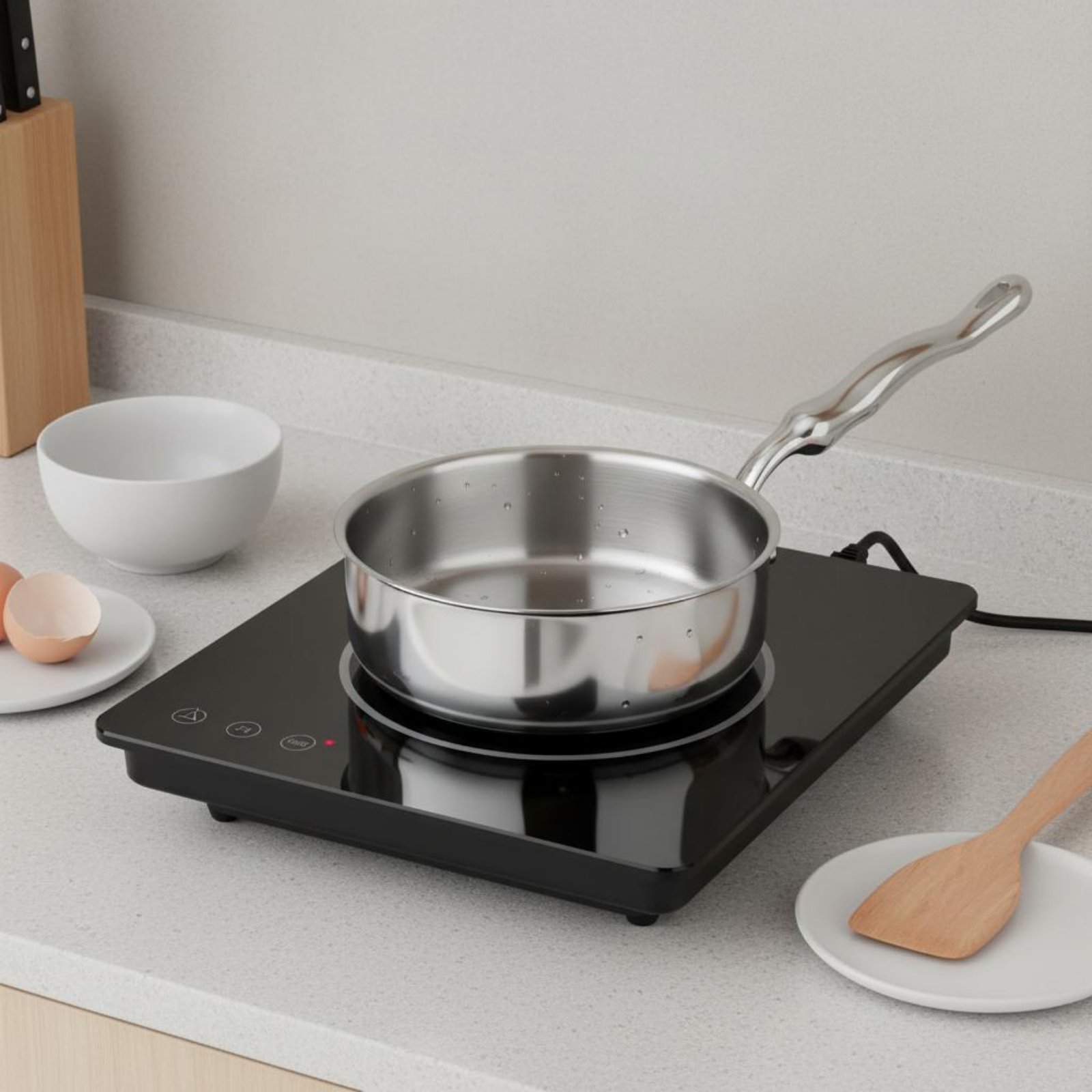 Small Stir Fry Pan Long-Lastin - đánh giá và giá Induction Cooker