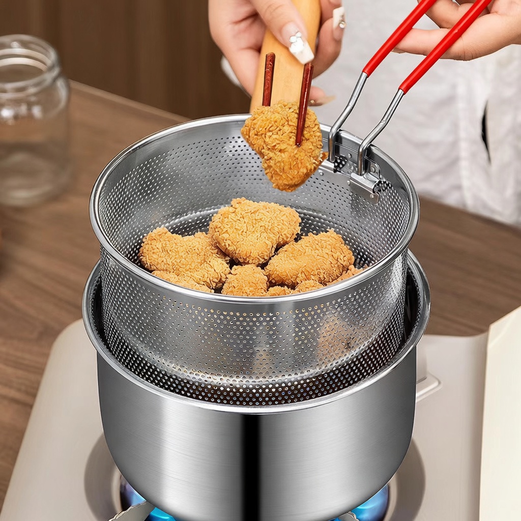 Stainless Steel Deep Fryer Wit - đánh giá và giá Induction Cooker