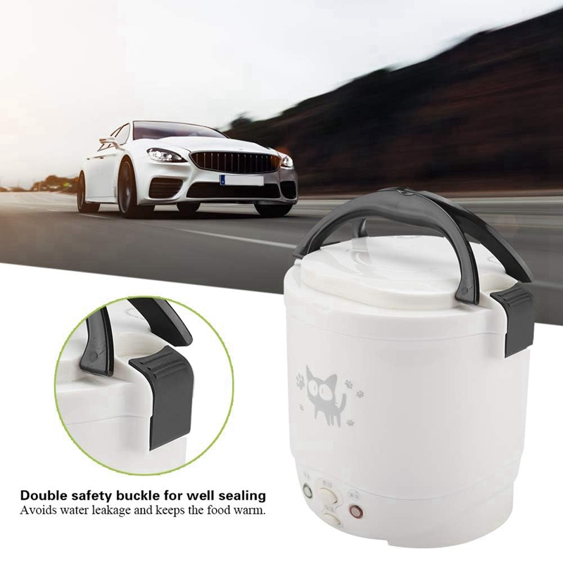 Mini Rice Cooker Car Portable  - đánh giá và giá Rice Cooker