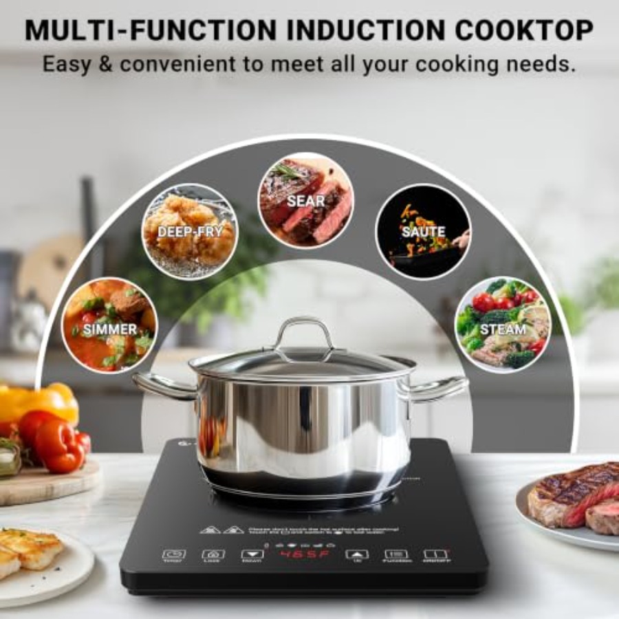 Portable induction cooktop for - đánh giá và giá Induction Cooktop Portable